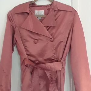 Brand new Spiegel rain coat pink size 10